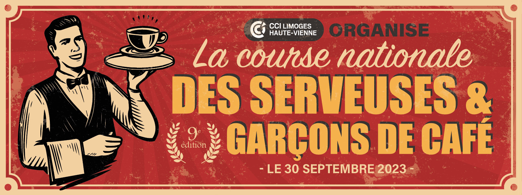 La course des serveuses et des garçons de café se déroulera le 30 septembre  dans les rues de Limoges - Limoges (87000)