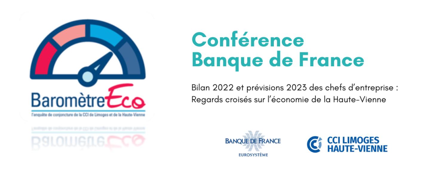 Conférence Banque de France - Baromètre Eco